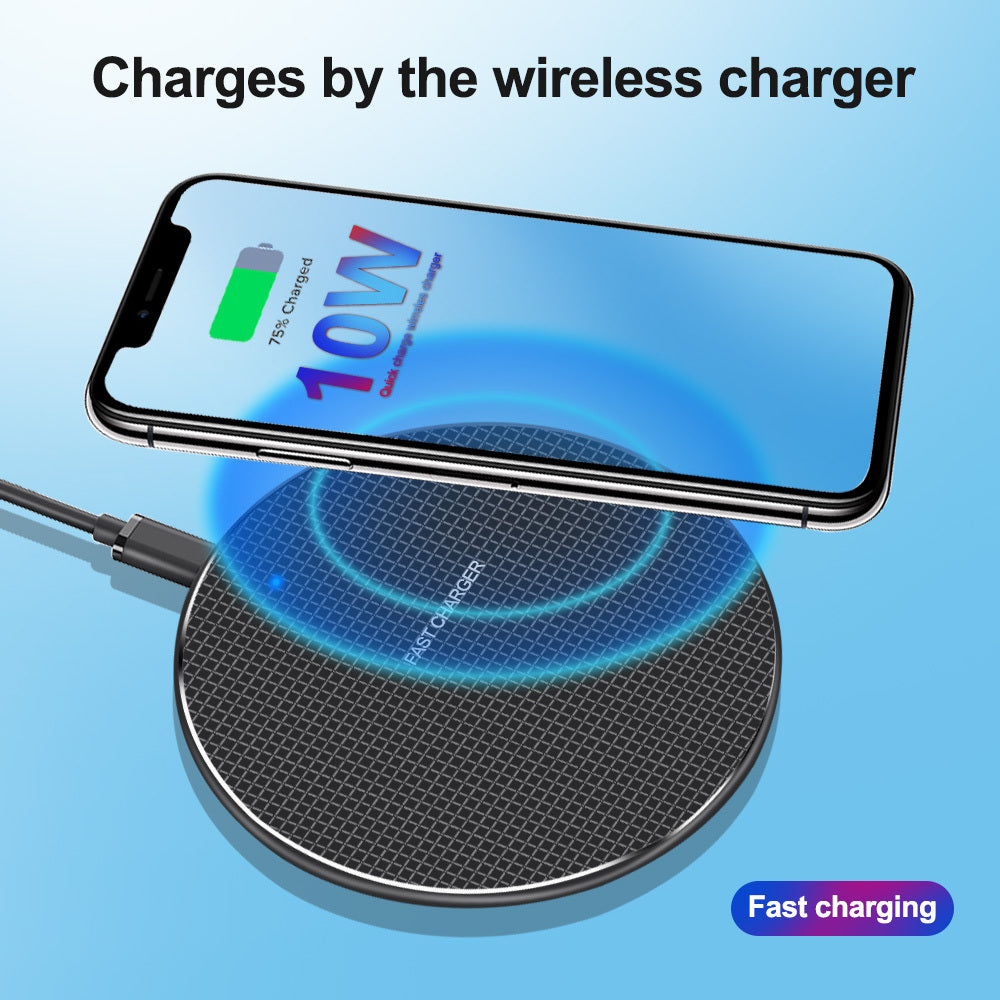 Ultra-thin round wireless charging fast charging base Ultra-thin round wireless charging fast charging base